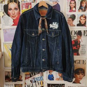 Vintage Styled Distressed Levis Denim Jacket